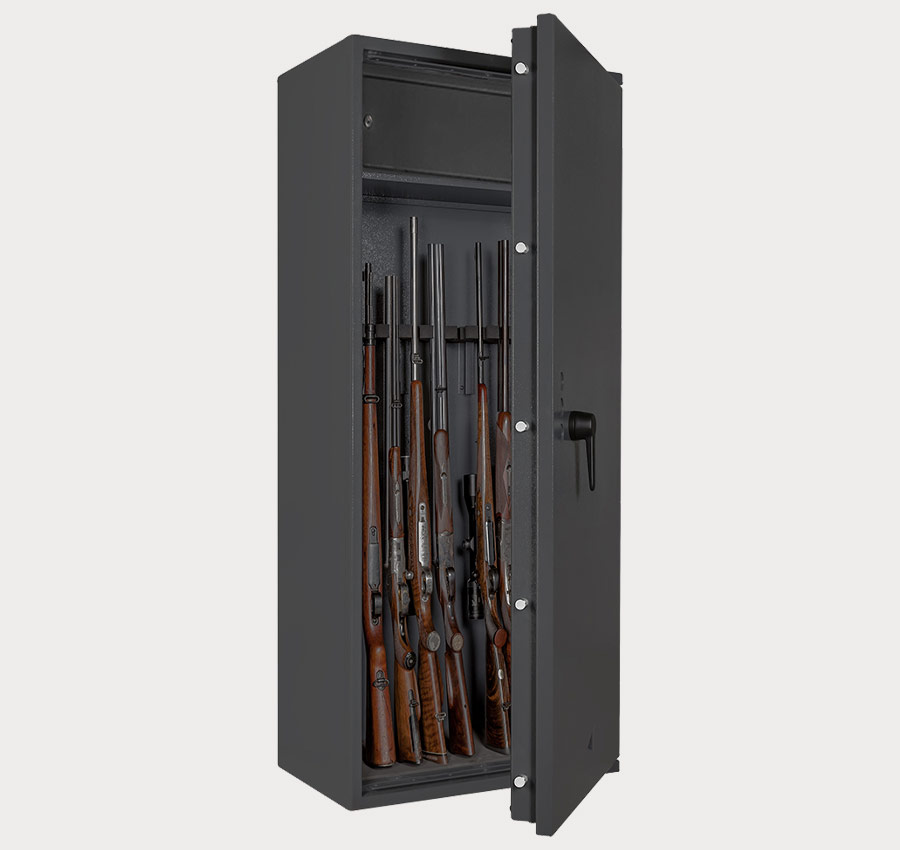 Cofres para armas curtas e para armas longas